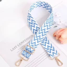 Nylon Shoulder Bag Strap Adjustable Women Crossbody Strap Soft Accessories Replacement Strap Wide Purse Strap Chain Bag Strap