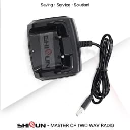 UV-16 Pro Battery Charger Dock UV-16 Plus Original Baofeng Accessories Walkie Talkie UV-16 Pro Mate USB Charger Glass Ham Radios