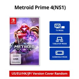 Nintendo Switch 1 2 Game - Metroid Prime 4 - NS1/NS2 Games Cartridge Physical Card for Switch OLED Lite