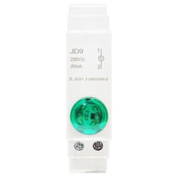 Din Rail Mount LED Signal Lamp Series AC/DC 24V 220V Indicating Indication Pilot Lights JD9