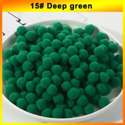 300-30Pcs Multicolor Pompoms Fur Balls Glitter Fluffy Pom Poms Elasticity Pom pom Soft Balls for DIY Crafts 8/10/15/20/25/30mm