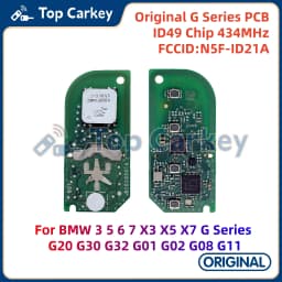 TopCarkey N5F-ID21A OEM PCB Smart Remote Key ID49 Chip 434MHz for BMW 3 5 6 7 X3 X5 X7 G Series G20 G30 G32 G01 G02 G08 G11