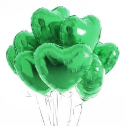 10pcs 18inch Rose Gold Love Heart Shape Foil Balloons Wedding Birthday Party Decorations Aluminum Foil Ballons Air Balls Globos