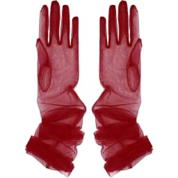 Women's Sexy Transparent Gloves Mesh Tulle Extra Long Gloves Opera Costume Party Dance Wedding Bride Dress Photography Props