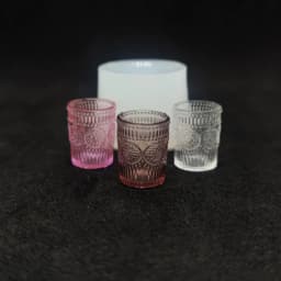 Mini Mold 1:12 Dollhouse Miniature Bowl Dish Plate Tableware DIY Drop UV Glue Silicone Mold Doll House Home Decor(Only Mold)