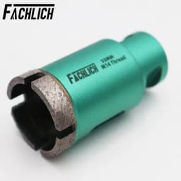 FACHICH 1pc M14 Dia20/25/35/40/45/50/68/75mm Welded Drill Core Bits Wet Drilling Marble Tile Ceramic Crowns Masonry Hole Saw
