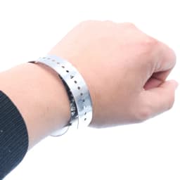PHYHOO Metal Wrist Gauge Sizer Measuring Tools Wrist Scale Bracelet Gauge Bangle Gauge Metal Jewelry Making Tool
