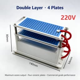 220V 60g 10g Ozone Generator Air Cleaner Ozonizer Sterilize Purifier Treatment Formaldehyde Remove Odor Ozonizador Ozone Machine