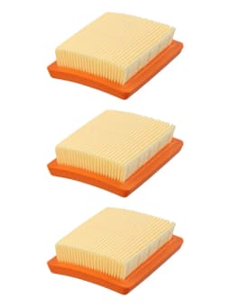 3pcs Air Filter Set for FS120 FS200 FS250 For FS300 FS350 FS380 FS400 For FS450 FS480 BT120 to Prolong Equipment Lifespan