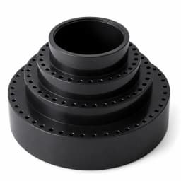 TOKTOS 35/116 Hole Rotary Tool Storage Box 360° Grinding Head Burr Drill Bit Polishing Accessory Organizer for Jewelry Tools