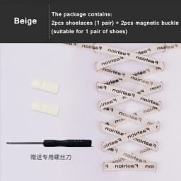 Magnetic Shoelaces Without ties Elastic No tie Shoe laces for Sneakers Lazy Shoelace Magnetic Lock One Size Fits All Kids Adult