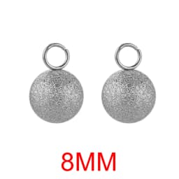 20pcs Lot 4/5/6mm Round Stainless Steel Beads Solid Ball Charms DIY Gold Plated Earrings Bracelet Jewelry Making Materials Craft