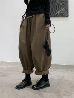 plus Size Women's Casual Loose Dad Nine-Piece Cabbage Pants Spring Summer Trendy Design Commuting Sle Lantern Pants
