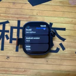 DW100 Pro Plus Android Smartwatch Touch ID Smart Watch With Rotary Camera 2.29inch Amoled Screen GPS WIFI NFC Google Play Store