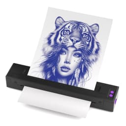 TAIDU P19 Tattoo Printer Portable Thermal Stencil Printer Bluetooth Printing Tattoo Printer Stencil Tattoo Equipment