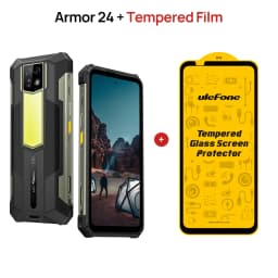 Ulefone Armor 24 Rugged Smartphone Up to 24GB RAM 256GB ROM 22000mAh 66W 64MP Night Camera 6.78"120Hz Android 15 Global Version