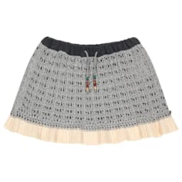 Unique SEI Cartoon Sle Zipper Hoodie Jaet Knitted Patchwork Color Blo Skirt Women's Loose Fit Long Sve Coat
