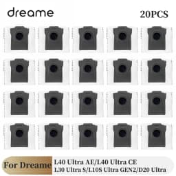 For Dreame L40 Ultra AE Vacuum Cleaner: L10S Ultra Gen2 Mops, Filters, Dust Bags, and Side Brushes