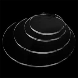 Acrylic Round Plate Sheet Various Sizes