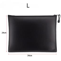 Fireproof Waterproof Document Envelope File Folder Cash Pouch Portable Fireproof Money Bag Safe Bag for Home Office S/M/L