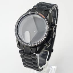 39.7mm Case Watches Metal Case Fits VK63 Movement Accessories Sapphire Glass Equipped With Bezel And Strap VK63 Dial