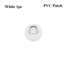 1/4Pcs Surfboard Dinghy Boat PVC Patch PVC D Rings Patch Deck Rigging Sup Board Round Ring Pad Kayaking Boat Surfing Accessories