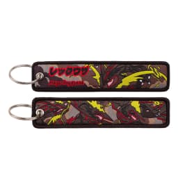 1 Pcs Anime Game Cute Key Chain for Motorcycles Key Fobs Holder Men Women Key Tags Key Ring Fashion Jewelry Accessories Gifts