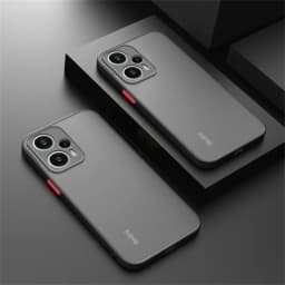 Luxury Matte Armor Case for Xiaomi Note 12 Turbo 13 11 10 Pro Plus 5G Shockproof Bumper Phone Cover For Redmi 12 12C 10 10C 4G
