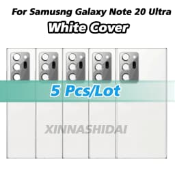 New For Samsung Galaxy Note20 Ultra N980 Battery Back Cover Glass Panel Rear Door Glass Housing Case