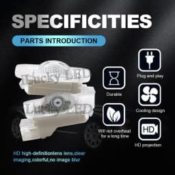 Welcome Door Light for All Toyota Lexus Models CRMRY Car Accessories Models Icon HD Lamp LED Projector Ghost Shadow