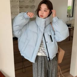 2026 Autumn Winter Women's Short Down Jacket Korean Stand Collar Puffer Jackets Women Warm Fashion Multicolor Thick Outerwear