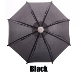 Colorful Plastic Mini Umbrella Rain Gear Toy Umbrella Baby Toy Girl Gift Doll Embellishment Doll Clothing Doll Embellishment