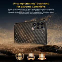 OUKITEL RT11 Rugged Tablet PC 8'' Android Tablet 5G ESIM Tablet IP68 IP69K Waterproof Shockproof 10000mAh Battery Nano+Nano/TF