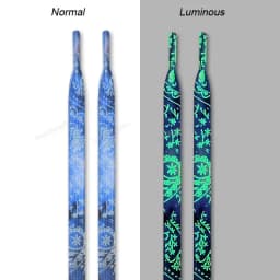 1Pair Luminous Shoe laces Quality Fluorescent Shoelaces for Sneakers Flat Laces night glow Shoelace Shoes Strings 120/140/160CM