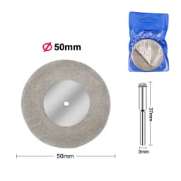 Mini Diamond Cutting Disc Set For Rotary Accessories 40 50 60mm Diamond Grinding Wheel Rotary Circular Saw Blade Abrasive