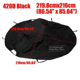420D Car Cover Soft Top Roof Half Cover Waterproof Anti UV Sun Shield Protect Cover For Mazda MX-5 MK 1 MK 2 MK 2.5 Black/Silver