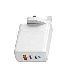 Lenovo 120W USB Dual Type-C Multi Port Mobile Phone Charger EU US UK Full Protocol Super Fast Charging Headband Indicator Light