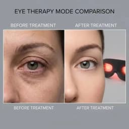 Eye Massager 7 Color LED Red light Remove Eye Bags Dark Circles Puffiness Hot Compress Eye Relieve Eye Fatigue Home Use