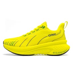 ONEMIX Top Cushioning Running Shoes Suitable for Heavy Runners Lace Up Sport Shoes Non-slip Outdoor Athletic Sneakers for Men