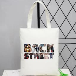 Backstreet Boys tote bag canvas torba na zakupy einkaufstasche grocery shopper woman