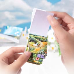 Mr.Paper 50Pcs Prelude to Spring Series Spring Landscape Illustration Memo Pad DIY Journal Scrapbook Collage Decor Craft Supplie