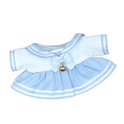 Doll Clothes For 20cm Sailor Suit Dress Knotbow Bell Jk Skirt Toy Accessories Changing Dressing Game Playing Dolls Accessories