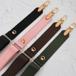 Customized Luxury Adjustable Canvas Shoulder Bag Straps Crossbody Coin Purse Metal Button Handbag Strap Women Brand Bag Strap