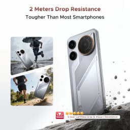 DOOGEE M30 Smartphone Android 16 48GB+256GB IP68 135dB Large Speake 6.88” 120Hz Display 8000mAh Battery 64MP Camera Cell Phone