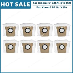 Compatible For Xiaomi Mijia Omni 2 C102CN, B101CN, B116, X10+, X20+ Replacement Parts Accessories Main Side Brush Filter Mop Bag