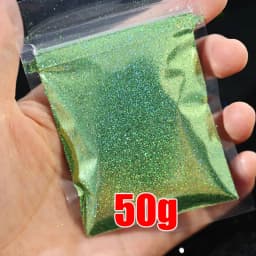 0.2 1/128 Multi-color Holographic Mirror Glitter for Nail Art,(Extra Fine Glitter), 50 Grams Holo Ultra Fine Nail Glitter Powder
