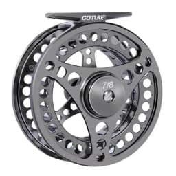 Goture 3/4 5/6 7/8 9/10 WT Fly Fishing Reels CNC-machined Large Arbor Fly Reel 2+1BB 1:1 For Trout Pike Carp Fishing Accessories