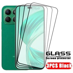 6-in-1 Full Cover Glass For Huawei Honor X8b Honor X8b Tempered Glass Full Glue 9H Screen Protector Honor X8b Lens Glass