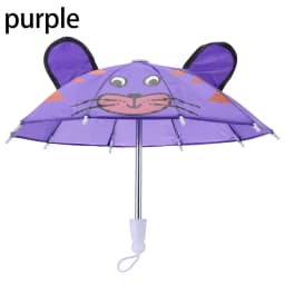Doll Umbrella 1/3 1/4 Mini Umbrella Rain Gear For 18 Inch & 43cm Baby Doll Accessories Decoration