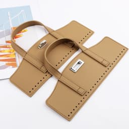 2Pcs Detachable PU Leather Bag Handle Bag Cover Bag Accessories Bag Flap High Quality Replacement Accessories for DIY Handbag